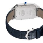 Cartier Santos-Dumont Watch Extra-Large Model, Hand-Wound Mechanical Movement, Steel, Leather  MPN: WSSA0032 - Image 10
