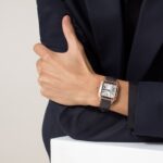 Cartier Santos-Dumont Watch Large Model, Quartz Movement, Rose Gold, Leather  MPN: WGSA0021 - Image 3