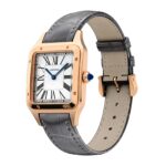 Cartier Santos-Dumont Watch Large Model, Quartz Movement, Rose Gold, Leather  MPN: WGSA0021 - Image 5