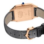 Cartier Santos-Dumont Watch Large Model, Quartz Movement, Rose Gold, Leather  MPN: WGSA0021 - Image 7