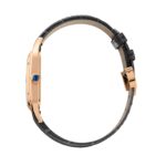 Cartier Santos-Dumont Watch Large Model, Quartz Movement, Rose Gold, Leather  MPN: WGSA0021 - Image 9