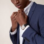 Cartier Santos-Dumont Watch Large Model, Quartz Movement, Rose Gold, Steel, Leather  MPN: W2SA0011 - Image 2