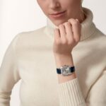 Cartier Santos-Dumont Watch Small Model, Quartz Movement, Steel, Leather  MPN: WSSA0023 - Image 3