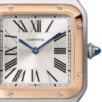 Cartier Santos-Dumont Watch Small Model, Quartz Movement, Pink Gold, Steel, Leather  MPN: W2SA0012 - Image 4