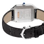 Cartier Santos-Dumont Watch Small Model, Quartz Movement, Pink Gold, Steel, Leather  MPN: W2SA0012 - Image 7