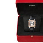 Cartier Santos-Dumont Watch Small Model, Quartz Movement, Pink Gold, Steel, Leather  MPN: W2SA0012 - Image 10