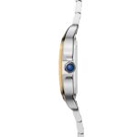 Cartier Santos De Cartier Watch Medium Model, Automatic Movement, Yellow Gold, Steel, Interchangeable Metal And Leather Bracelets  MPN: W2SA0016 - Image 8