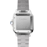 Cartier Santos De Cartier Watch Large Model, Automatic Movement, Yellow Gold, Steel, Interchangeable Metal And Leather Bracelets  MPN: W2SA0009 - Image 6