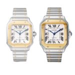 Cartier Santos De Cartier Watch Large Model, Automatic Movement, Yellow Gold, Steel, Interchangeable Metal And Leather Bracelets  MPN: W2SA0009 - Image 13