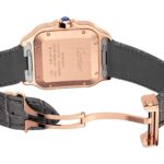 Cartier Santos De Cartier Watch Large Model, Automatic Movement, Rose Gold, 2 Interchangeable Leather Bracelets  MPN: WGSA0019 - Image 6