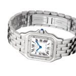 Cartier Panthère De Cartier Watch Medium Model, Quartz Movement, Steel, Diamonds  MPN: W4PN0018 - Image 5