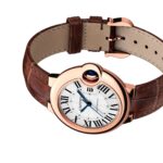Cartier Ballon Bleu De Cartier Watch 33mm, Automatic Movement, Rose Gold, Leather  MPN: W6920097 - Image 5