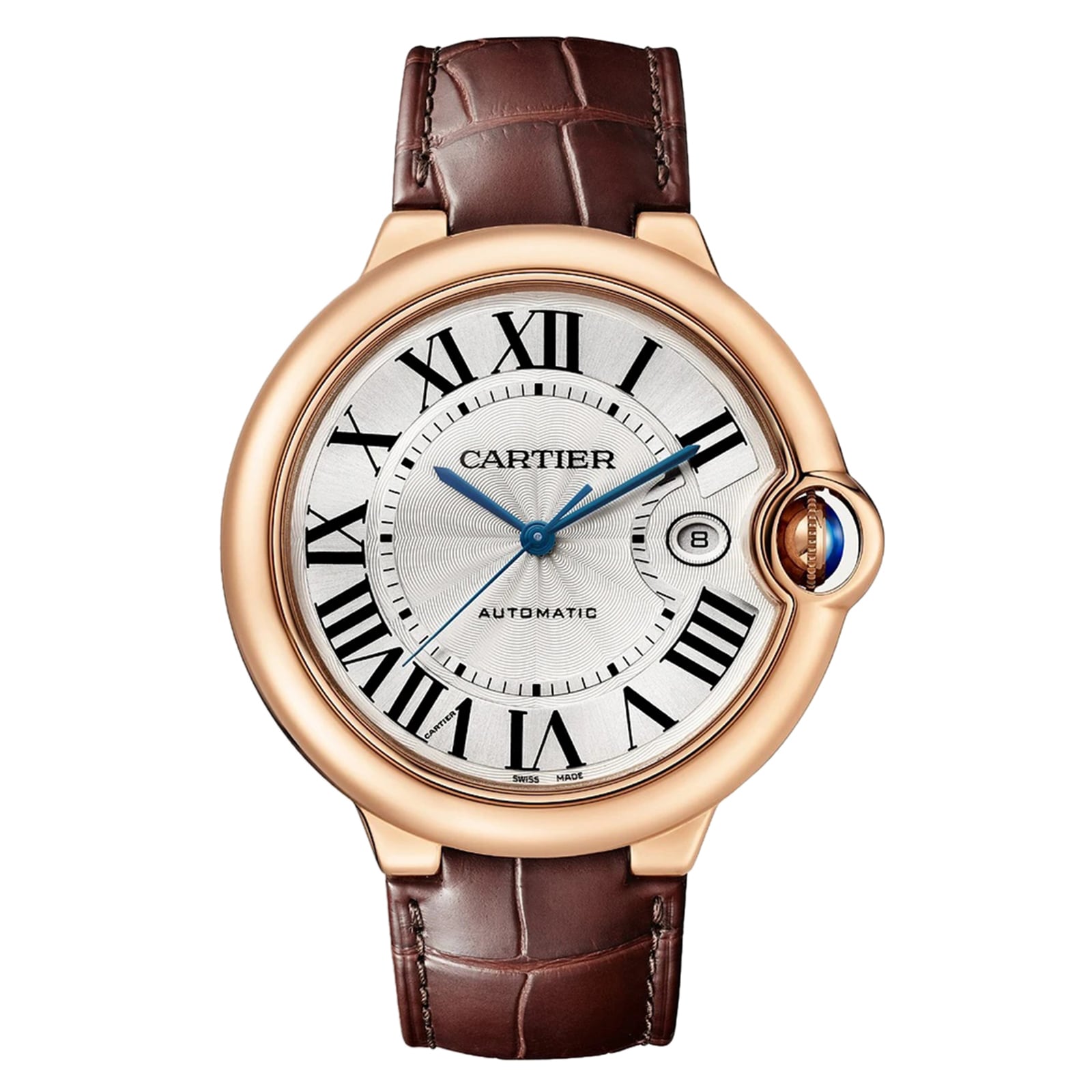 qkoyq3v2vhn.jpg Cartier Ballon Bleu De Cartier Watch 42mm, Automatic Movement, Rose Gold, Leather MPN: WGBB0030 - Image 1