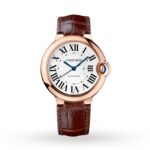 Cartier Ballon Bleu De Cartier Watch 36mm, Automatic Movement, Pink Gold, Leather  MPN: WGBB0009