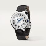 Cartier Ballon Bleu De Cartier Watch 33mm, Automatic Movement, Steel, Leather  MPN: W6920085 - Image 4