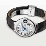 Cartier Ballon Bleu De Cartier Watch 33mm, Automatic Movement, Steel, Leather  MPN: W6920085 - Image 5
