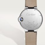 Cartier Ballon Bleu De Cartier Watch 33mm, Automatic Movement, Steel, Leather  MPN: W6920085 - Image 9