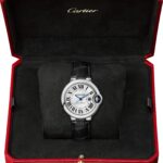 Cartier Ballon Bleu De Cartier Watch 33mm, Automatic Movement, Steel, Leather  MPN: W6920085 - Image 12