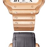 Cartier Santos De Cartier Watch, Large Model, Mechanical Movement With Automatic Winding, Calibre 1847 MC Rose Gold  MPN: WGSA0018 - Image 3