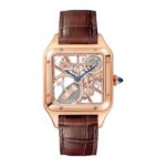 Cartier Santos Watch, Large Model, Mechanical Movement With Automatic Winding, Calibre 1847 MC Steel Case  MPN: WHSA0030