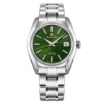 Grand Seiko Heritage Collection Rikka 40mm Hi-Beat Mens Watch Green  MPN: SBGH351