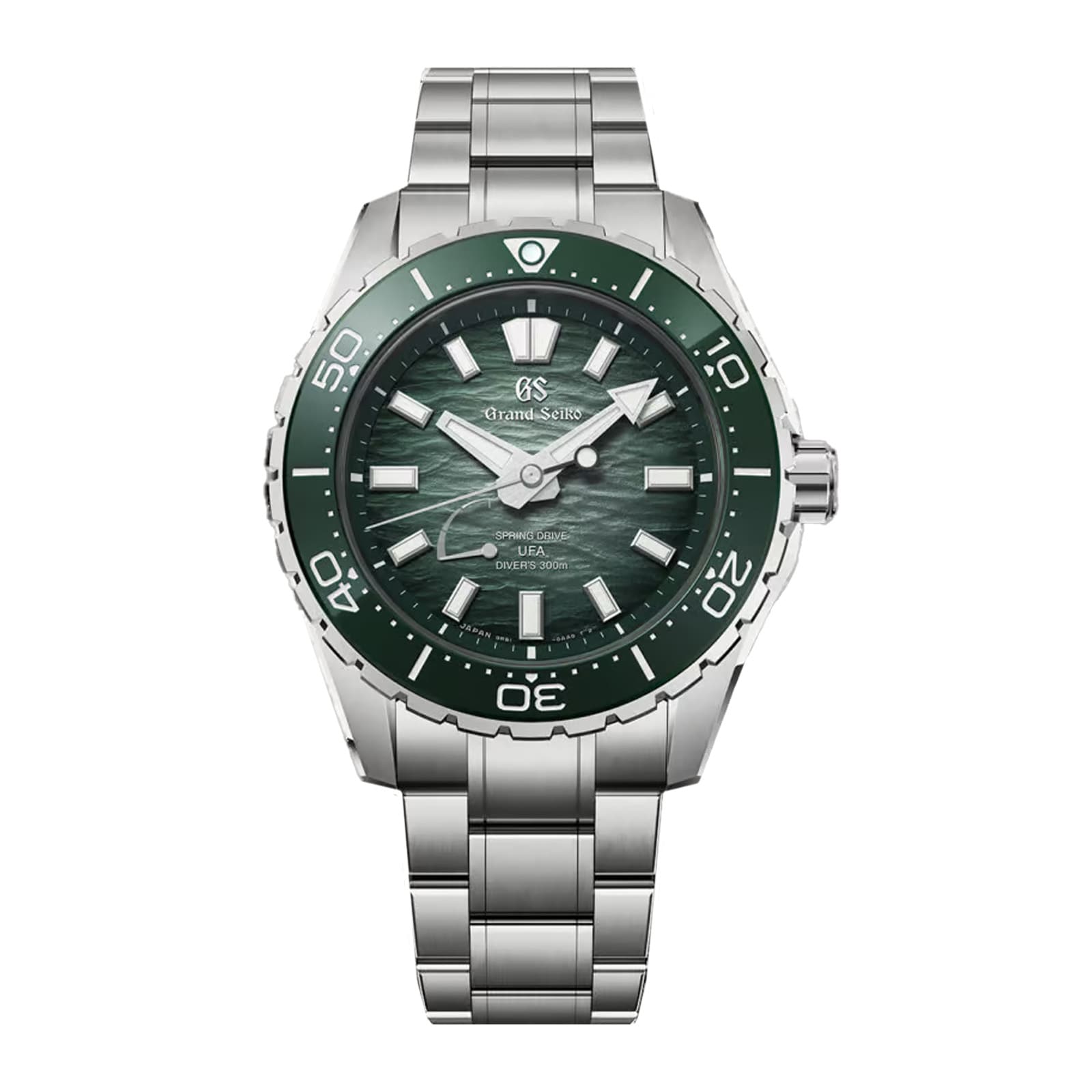 3ub4iojjryd.jpg Grand Seiko Evolution 9 Spring Drive U.F.A Ushio 300 Diver 40.8mm Mens Watch Green MPN: SLGB025 - Image 1