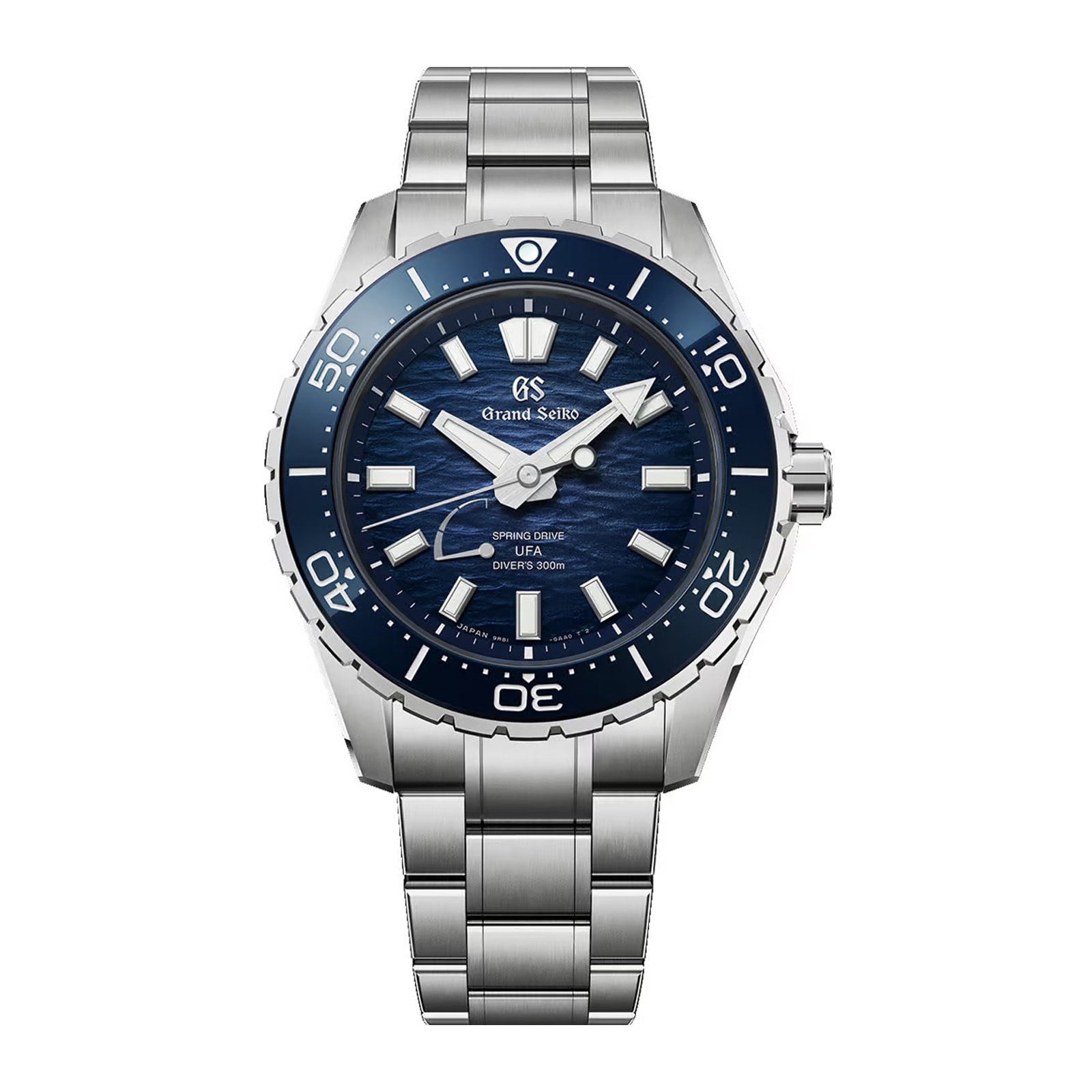 cvujbnuh1be.jpg Grand Seiko Evolution 9 Spring Drive U.F.A Ushio 300 Diver 40.8mm Mens Watch Blue MPN: SLGB023 - Image 1