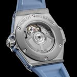 Hublot Big Bang One Click Steel 33mm Ladies Watch Coal Blue Diamonds  MPN: 485.SX.717B.RX.1204 - Image 4