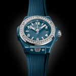 Hublot One Click Petrol Blue Ceramic Diamonds 33mm  MPN: 485.ES.5171.RX.1204 - Image 2