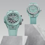 Hublot One Click Mint Green Ceramic Diamonds 33mm  MPN: 485.GS.5271.RX.1204 - Image 5