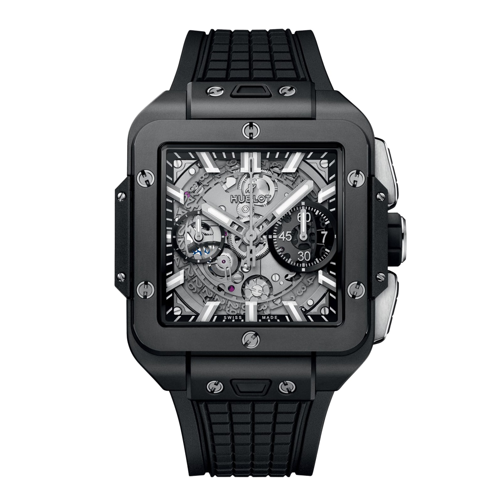 40xlluc3cbt.jpg Hublot Square Bang Unico Black Magic 42mm MPN: 821.CI.0170.RX - Image 1