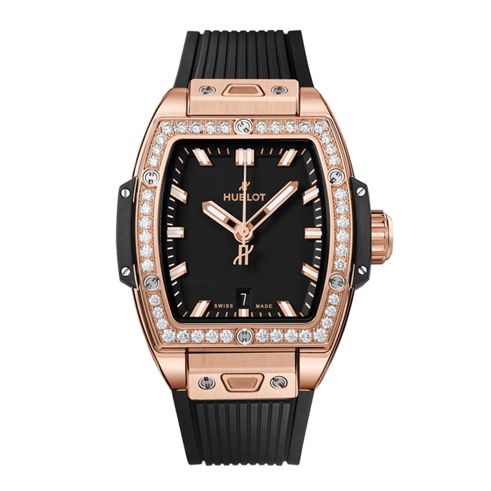 gz3h4i0ysmo.jpg Hublot Spirit Of Big Bang King Gold Diamonds 32mm MPN: 682.OX.1180.RX.1204 - Image 1