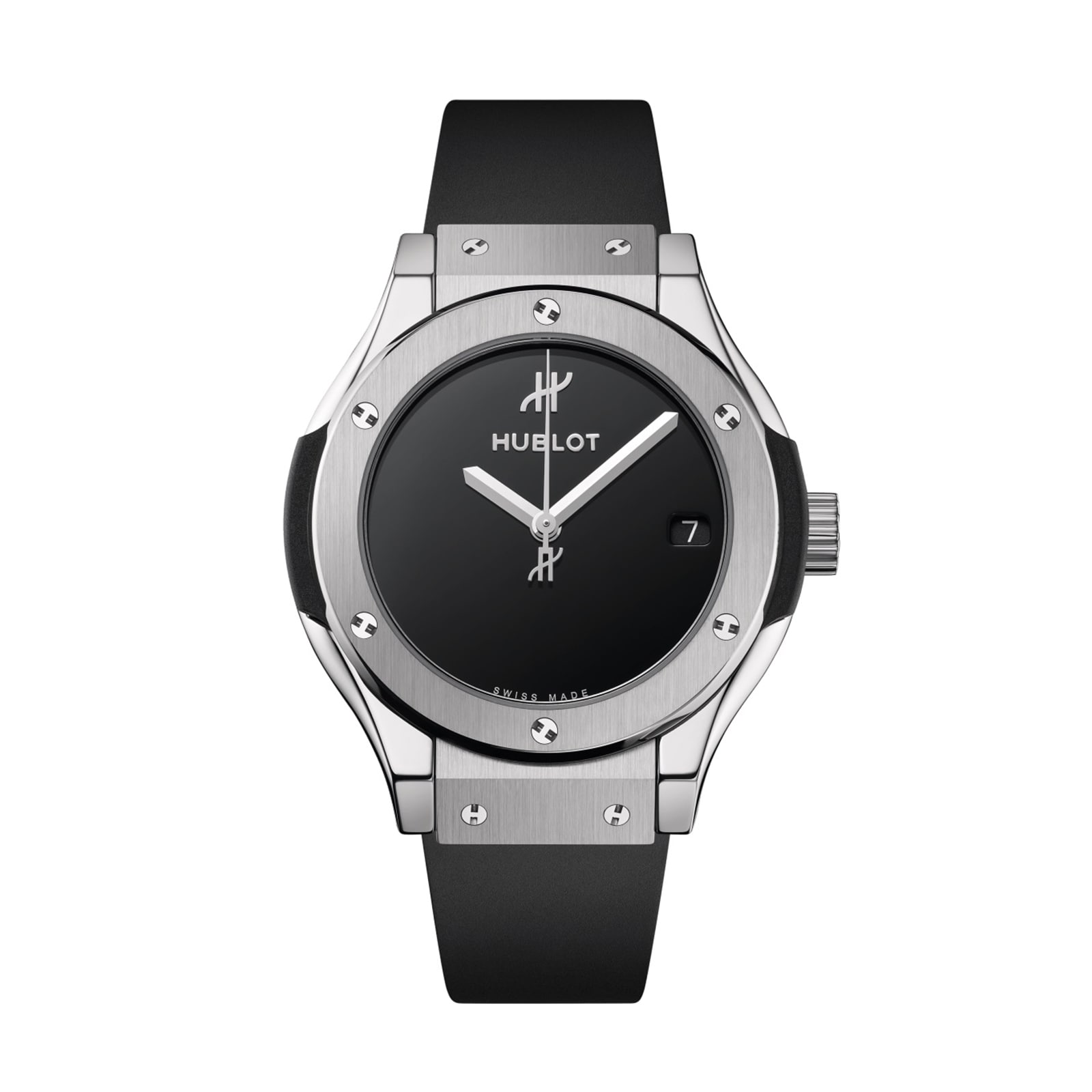 z1xnkzxsy11.jpg Hublot Classic Fusion Original Titanium 33mm Ladies Watch MPN: 581.NX.1270.RX.MDM - Image 1