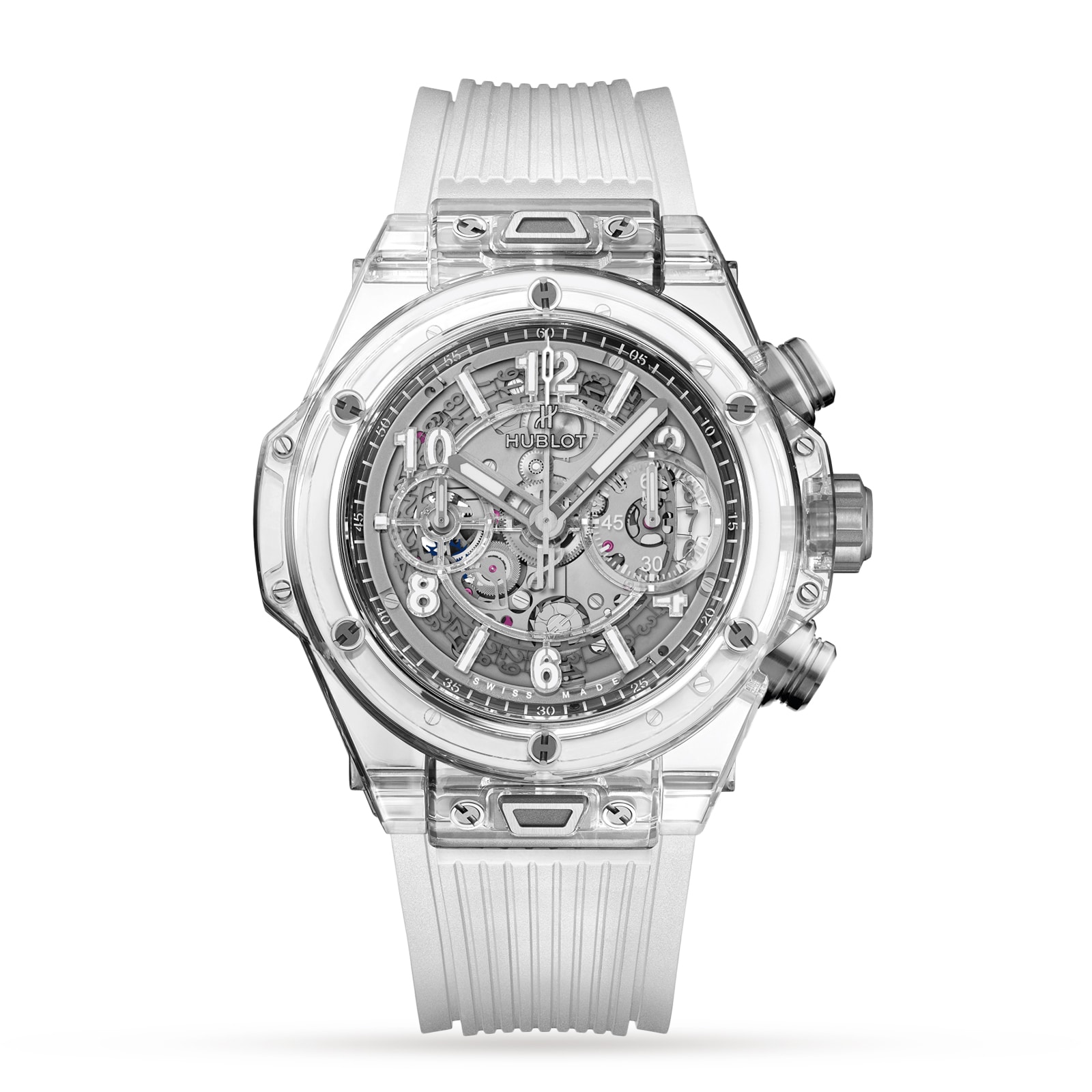 bnbo5frlxfp.jpg Hublot Big Bang Sapphire Chronograph 42mm MPN: 441.JX.4802.RT - Image 1
