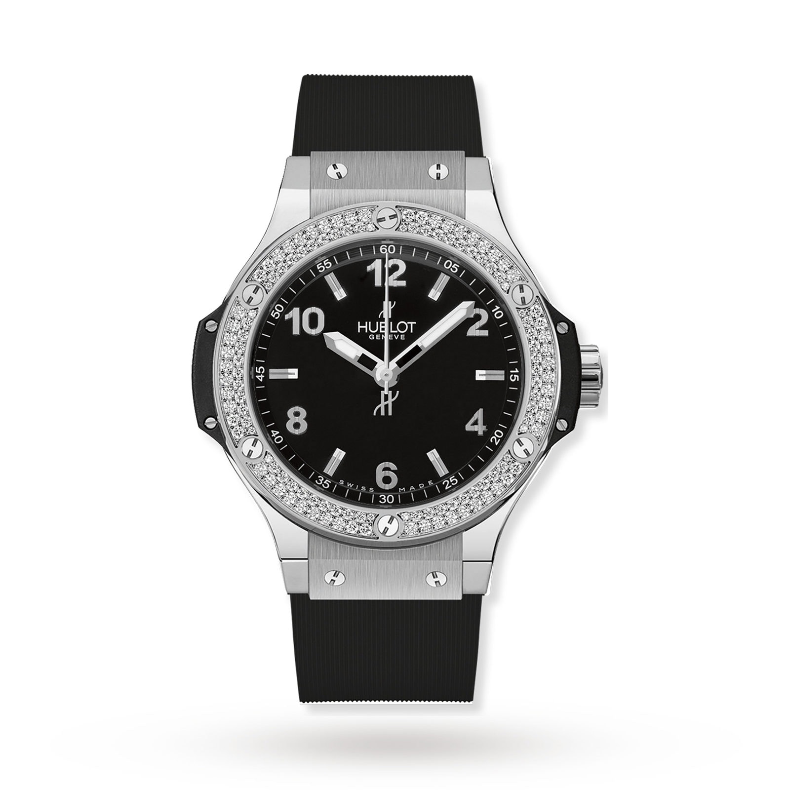 dbhwjudfuji.jpg Hublot Big Bang Steel Diamonds 38mm MPN: 361.SX.1270.RX.1104 - Image 1
