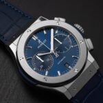 Hublot Classic Fusion Blue Chronograph Titanium 45mm  MPN: 521.NX.7170.LR - Image 7