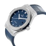 Hublot Classic Fusion Blue Titanium 42mm  MPN: 542.NX.7170.LR - Image 8