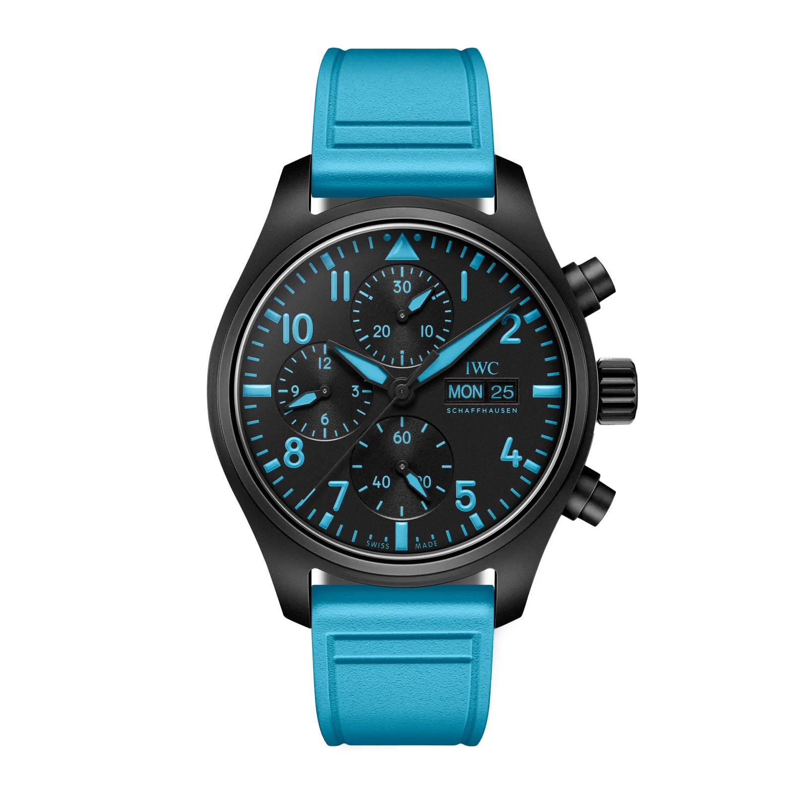 x5mk52d25u1.jpg IWC Pilot Chronograph Automatic George Russell Limited Edition 41mm Mens Watch MPN: IW389411 - Image 1