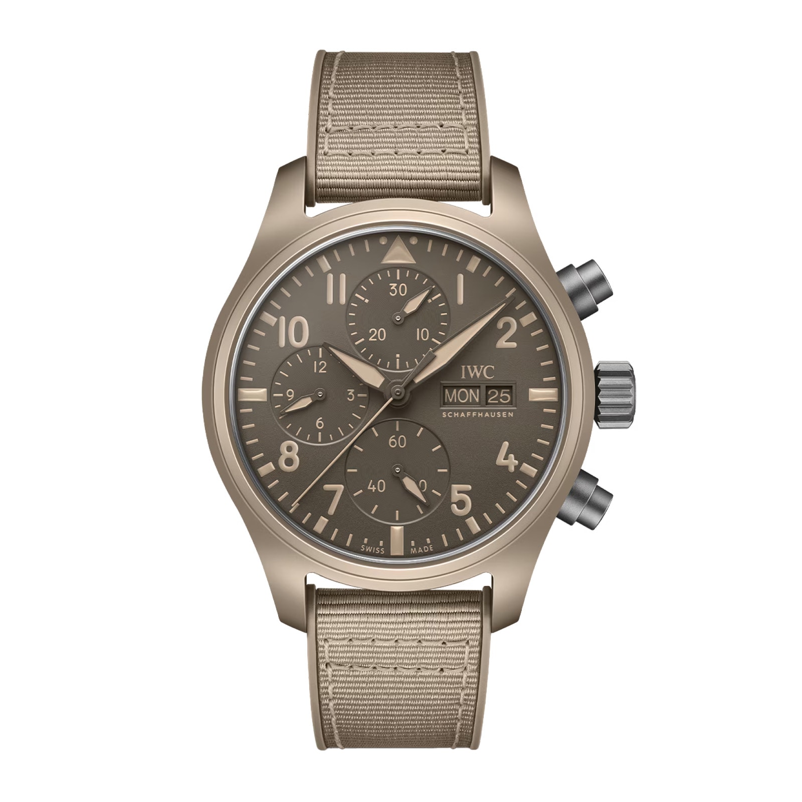 hdcntps1khi.jpg IWC Pilot Chronograph 41 TOP GUN Mojave Desert Mens Watch MPN: IW389402 - Image 1
