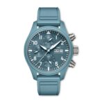 IWC Pilot Automatic Limited Edition 41mm Mens Watch Blue Fabric Strap  MPN: IW389409