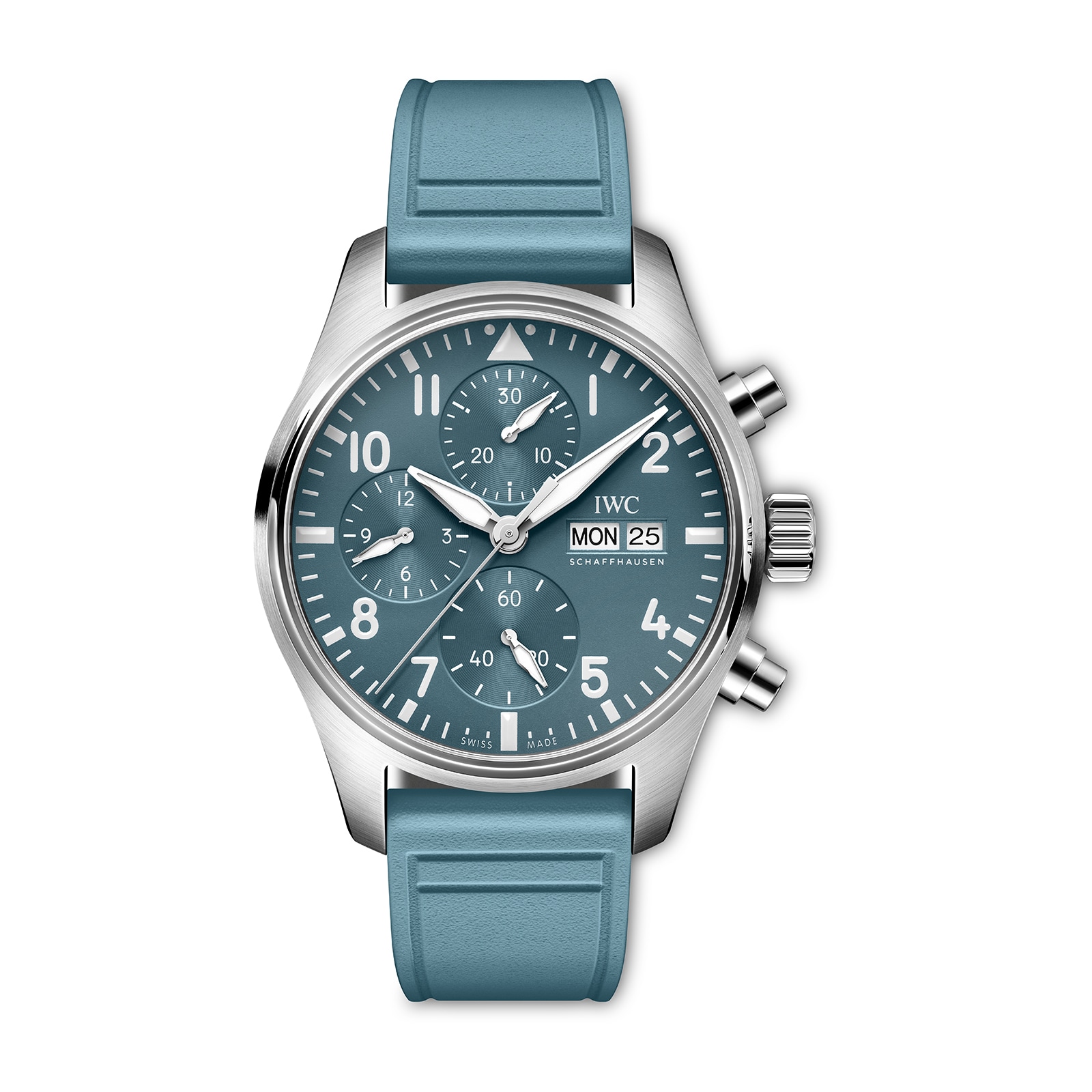 apk1lhz5jg1.jpg IWC Pilot Miramar Top Gun Automatic 41mm Mens Watch Blue Rubber Strap MPN: IW388117 - Image 1