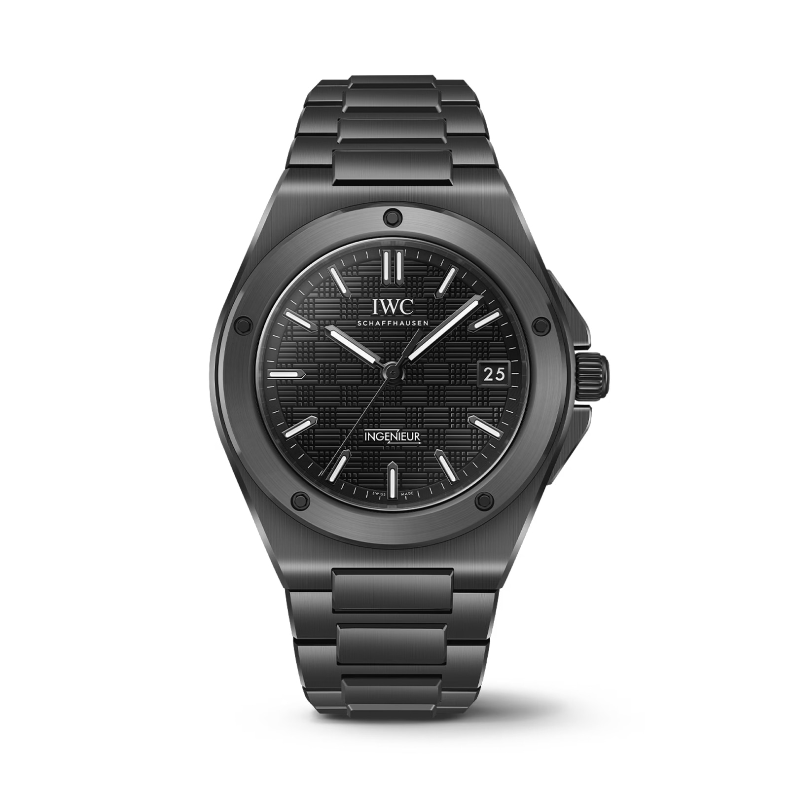 xdqfbuarfc3.jpg IWC Ingenieur Automatic 42mm Mens Watch Black MPN: IW338903 - Image 1