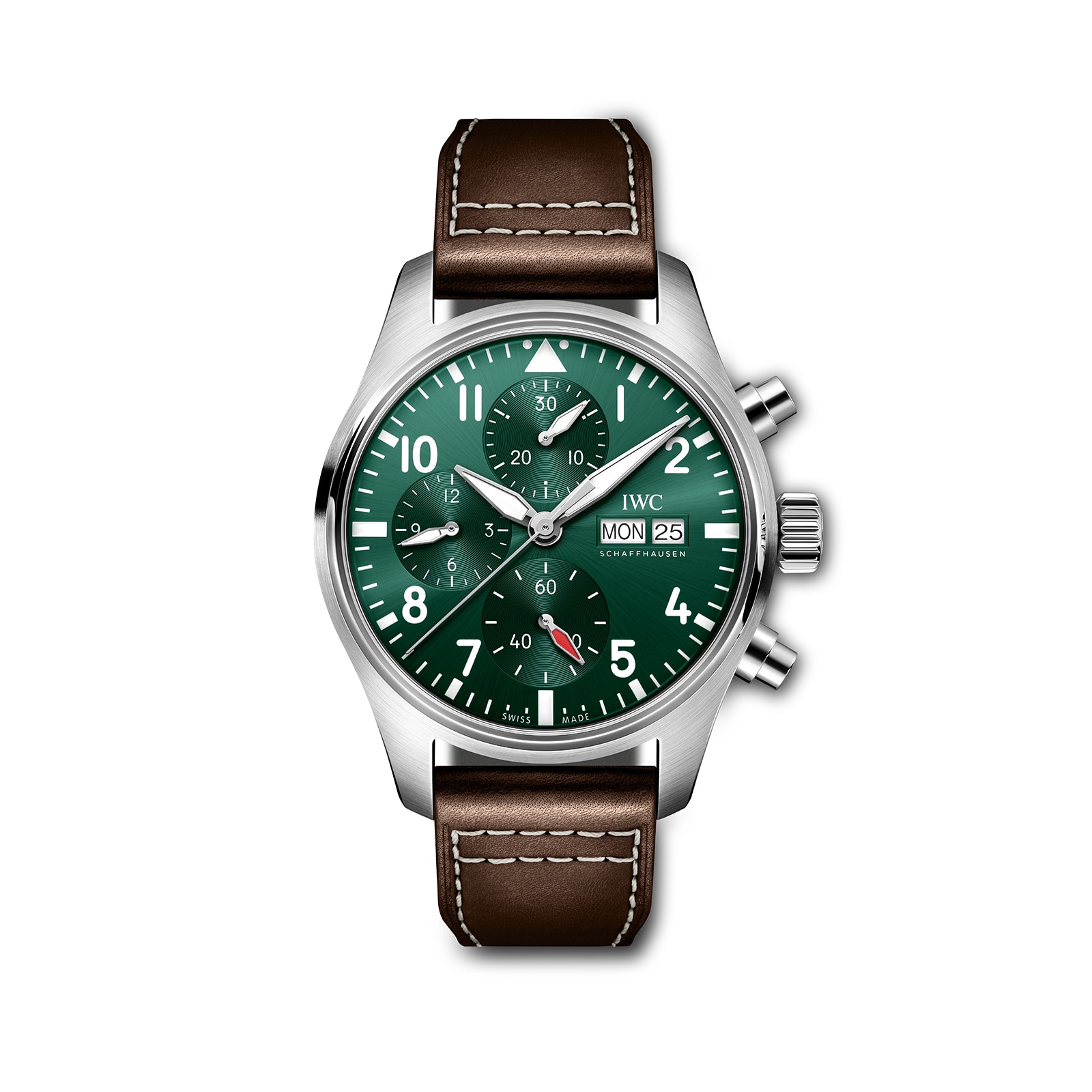 ti24saand5z.jpg IWC Pilot's Chronograph 41mm Mens Watch MPN: IW388103 - Image 1