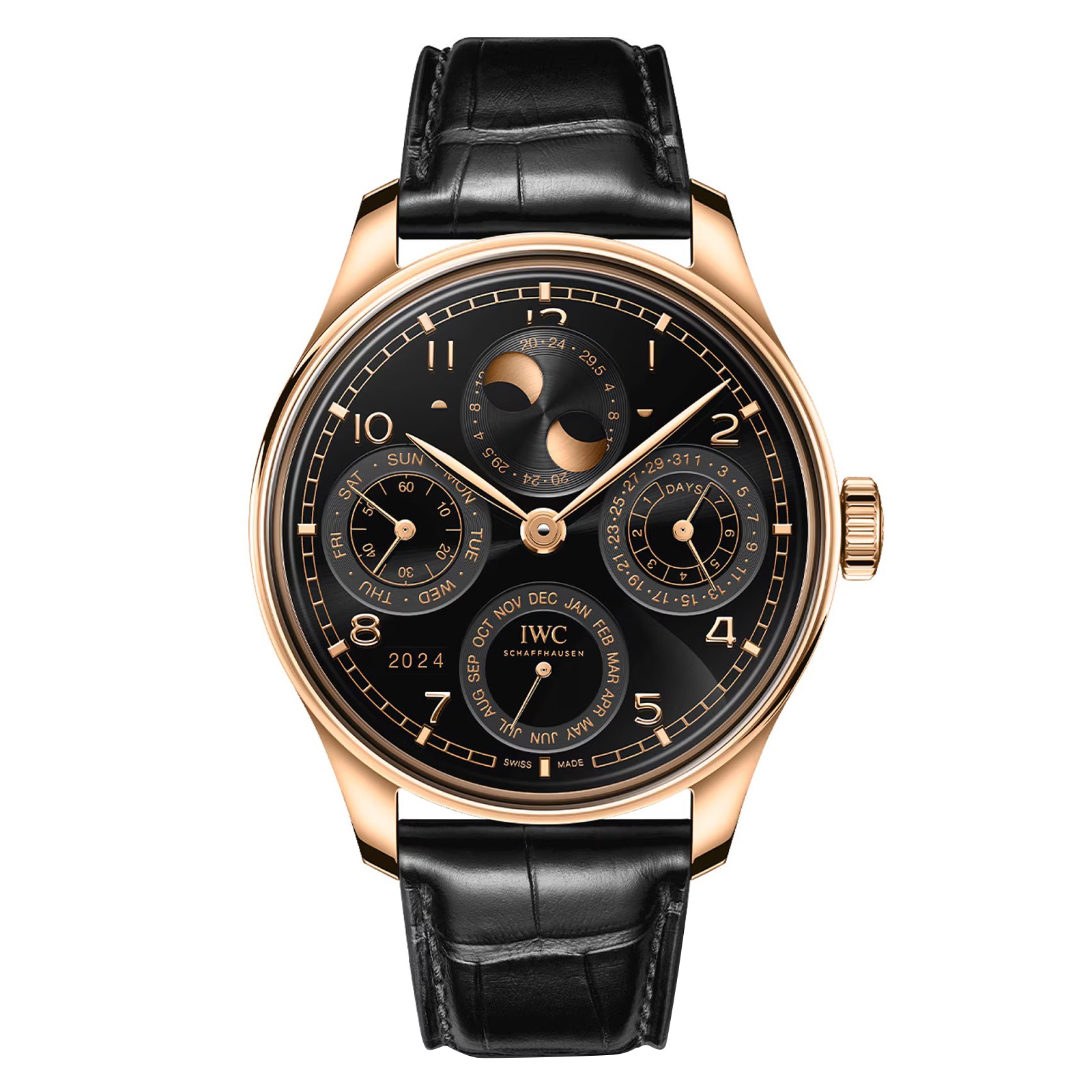 51zsuufjedp.jpg IWC Portugieser Perpetual Calendar 44 Obsidian MPN: IW503702 - Image 1