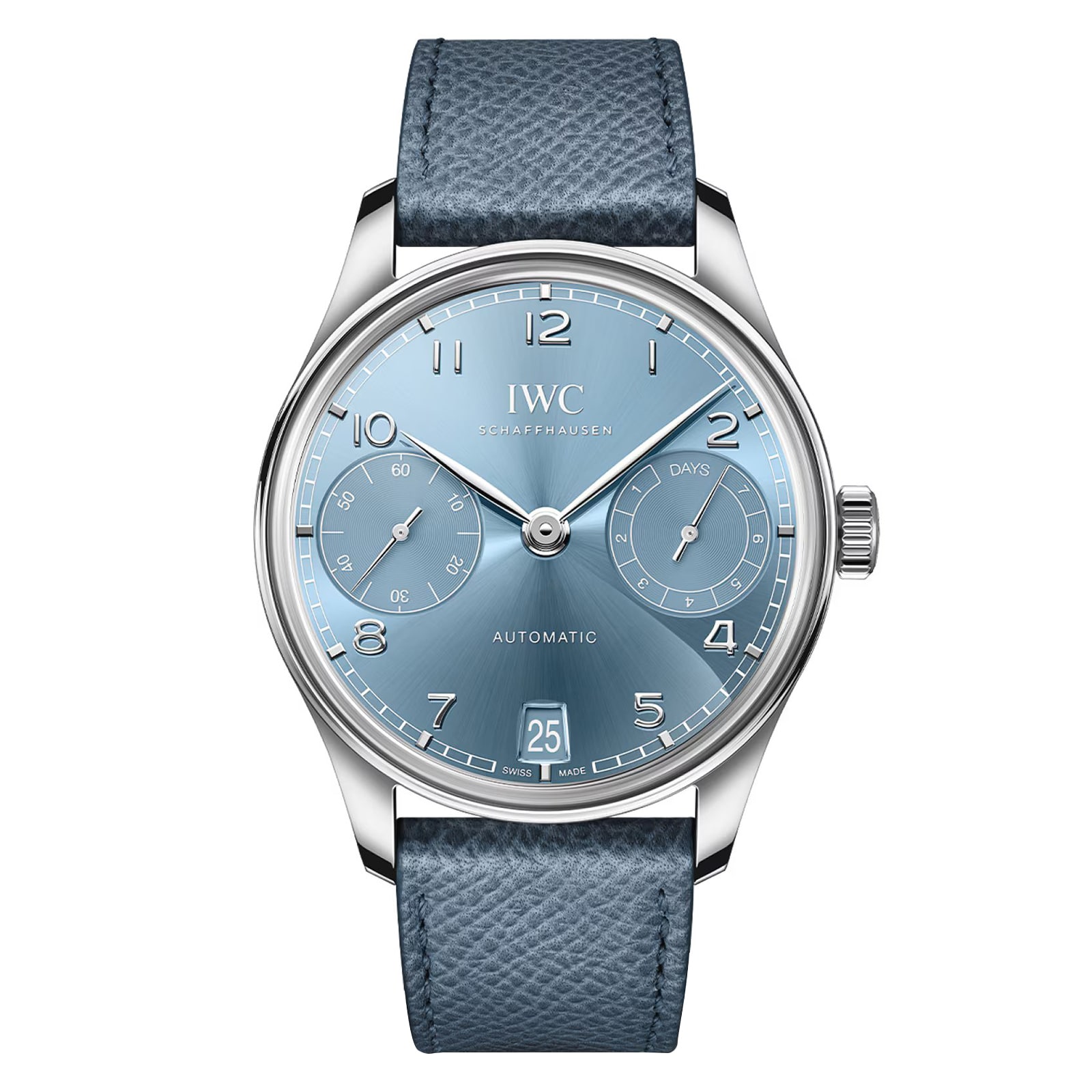 h2lmqc2zst1.jpg IWC Portugieser Automatic 42 Blue Horizon MPN: IW501708 - Image 1
