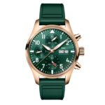 IWC Pilot Chronograph 41mm Mens Watch Green  MPN: IW388110