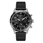 IWC Pilot Performance Chronograph 41mm AMG Mens Watch Black Rubber  MPN: IW388305