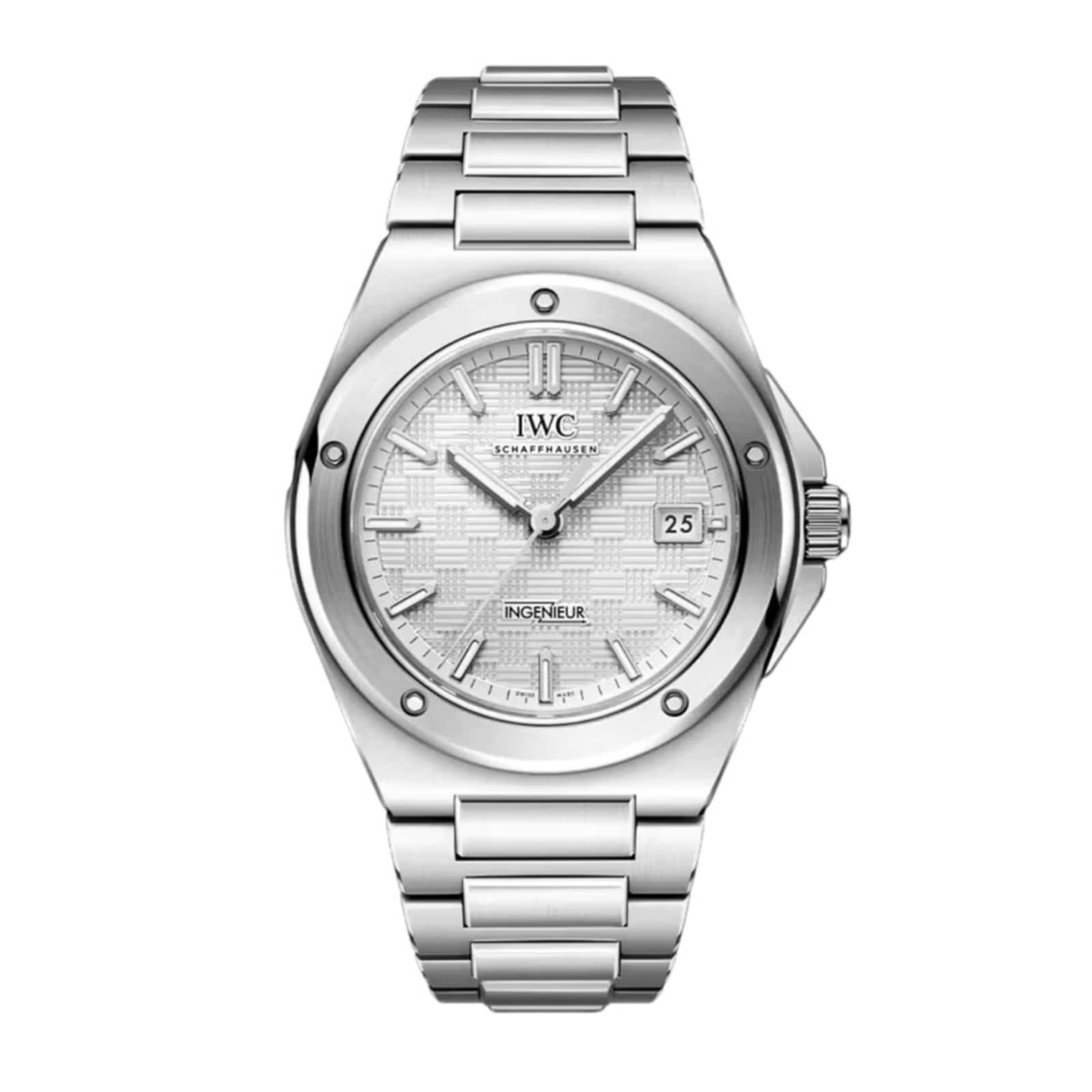 yasw3cf0dnr.jpg IWC Ingenieur Automatic 40mm Mens Watch Silver MPN: IW328902 - Image 1