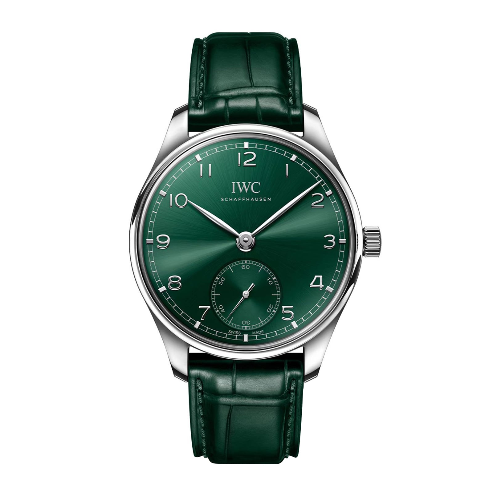 qzcg13otx3s.jpg IWC Portugieser Automatic 40mm Mens Watch Green MPN: IW358310 - Image 1