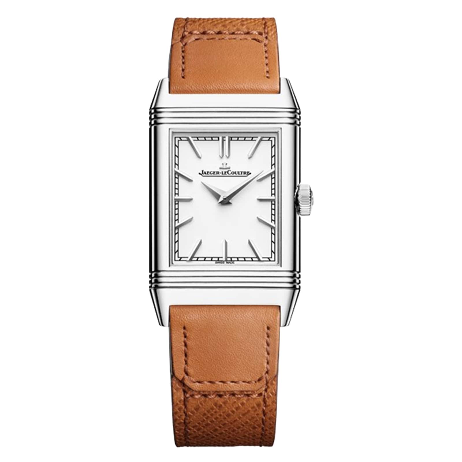 kmqo0sxyylm.jpg Jaeger-LeCoultre Reverso Tribute Monoface 40mm X 24mm Ladies Watch Silver MPN: Q7168420 - Image 1